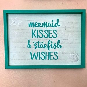Mermaid wall art